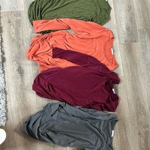 Maternity medium Long Sleeve Tops Set